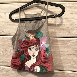 3/$10 ❤️ Little Mermaid Ariel Crop Top